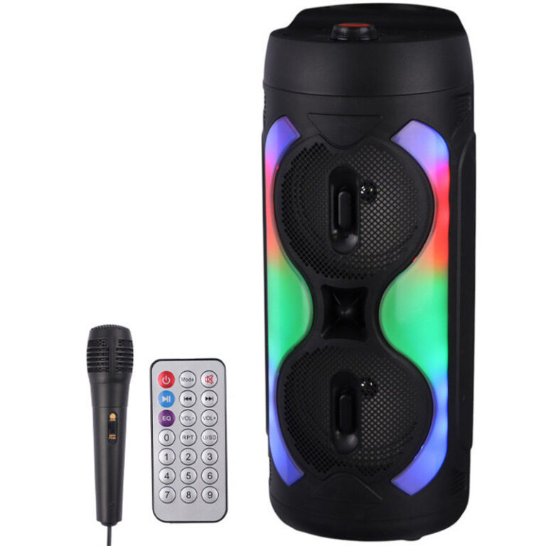 اسپیکر Sing-E مدل ZQS6232 همراه با میکروفون و کنترل اسپیکر بلوتوثی ZQS6232 اسپیکر Sing-E ZQS6232 RGB اسپیکر ZQS6232 همراه کنترل